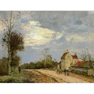  Oil Painting The House of Monsieur Musy, Route de Marly 