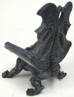 Gothic Dragon Throne Cell Phone Holder Chair Dock  