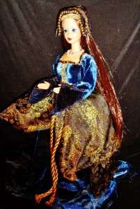Queen consort of Scots ~ Margaret Tudor ~ OOAK Barbie doll Henry VIII 