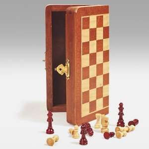   : American Puzzles, 7 in Wooden Magnetic Chess Game Set: Toys & Games
