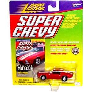    Johnny Lightning   Super Chevy   1972 Chevy Camaro: Toys & Games