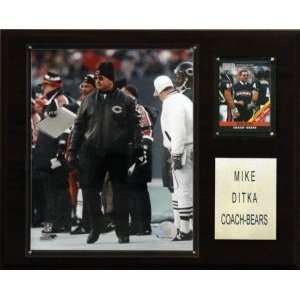 Chicago Bears Mike Ditka 12x15 Coach Plaque  Sports 