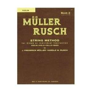  KJOS Muller Rusch String Method 2 Violin Book (Standard 
