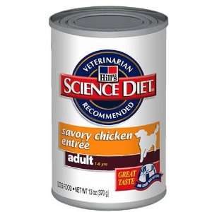   Diet Adult Canned Dog Food, 13 oz Savory Chicken 