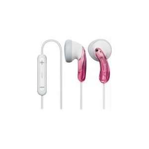  Sony Pink Earbuds with In line iPod Remote Electronics
