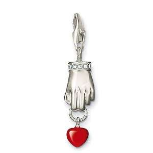    Thomas Sabo Hand Charm, Sterling Silver: Thomas Sabo: Jewelry
