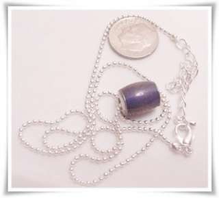 MOOD STONE BEAD** Moodstone*Changing*Silver Necklace  