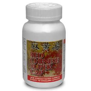  Red Chinese Super Caps   Herbal Energy Supplement   60 
