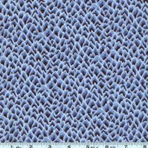  45 Wide India Chintz Flame Blue Fabric By The Yard: Arts 