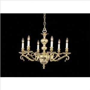  Nulco Chippendale Six Light Chandelier