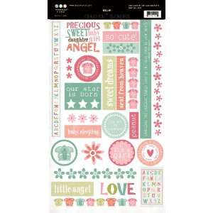  Ellie: Chitchat Cardstock Stickers: Arts, Crafts & Sewing
