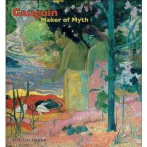  Gauguin Maker of Myth 2012 Wall Calendar