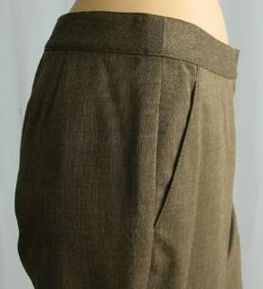 SoCa by St. John Wool Trousers Pants Mocha 10 $295  