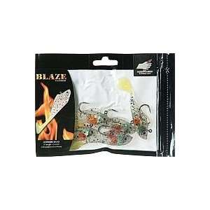  Blaze (RSB3 31 ) Soft Plastic Baits 3 RIGGED SHAD 5PK SP 