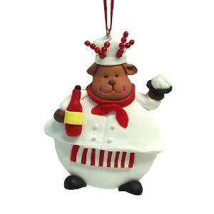  New   Club Pack Of 12 Chubby Reindeer Chef Christmas 