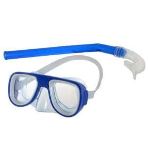 Como Boys Girls Blue White Swimming Swim Diving Scuba Goggles Mask w 