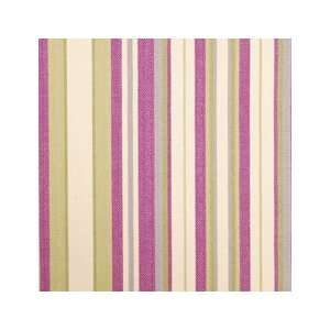  Stripe Raspberry/green by Duralee Fabric Arts, Crafts 