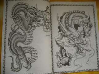 Vol.2 China A set of 20 Sotu DRAGON Tattoo Sketch Flash Books 11x8 