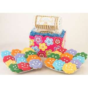   Basket   Flower Shaped Gourmet Sugar Cookies Grocery & Gourmet Food