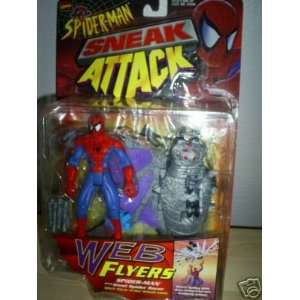  Spider Man Web Flyers Sneak Attack: Toys & Games
