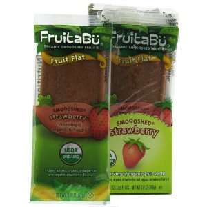  Fruitabu Organic Smooshed Fruit Strawberry Flat 0.4 oz 