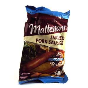 Mattessons Reduced Fat Smoked Pork Sausage 227g  Grocery 
