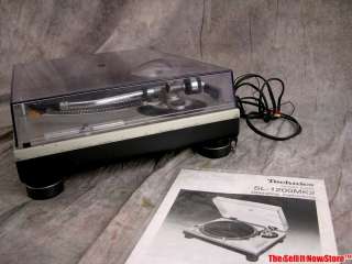 Vintage Technics SL 1200 SL1200 MK2 MK 2 Stereo Turntable Stereo 
