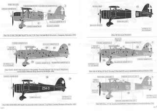 Sky Models Decals 1/48 FIAT CR 42 Fighter Part 1  
