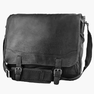  Classic Soft Leather Mans Laptop Business Messenger Bag 