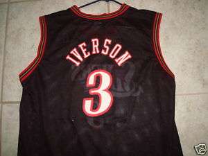 IVERSON SIXERS NBA GOLD COLLECTION JERSEY SIZE 2XL  