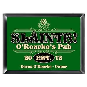  Personalized Slainte Classic Pub Sign