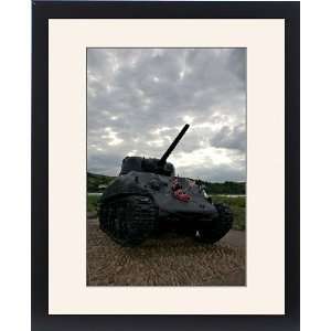  World War Two Sherman tank memorial, Slapton Sands 