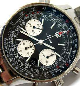 Up for auction is this Sinn pilot chronograph watch.