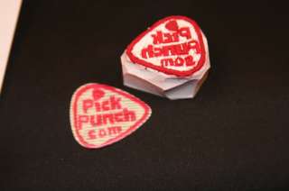   For Trash picks we made and then stamped. Very durable stamping