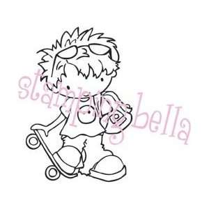    Stamping Bella Unmounted Rubber Stamp The Sk8r Boy
