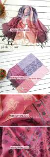 India Style colorful Pashmina scarf Y1102  
