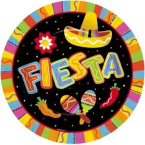  Fiesta Paper Plates Case Pack 3   533498: Home & Kitchen