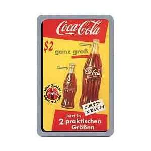 Coca Cola Collectible Phone Card: Coca Cola 95 $2. Zuerst In Berlin 