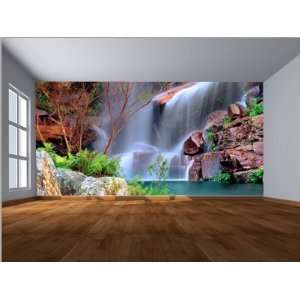    8 X 12 Foot Wallpaper, Waterfall of Color
