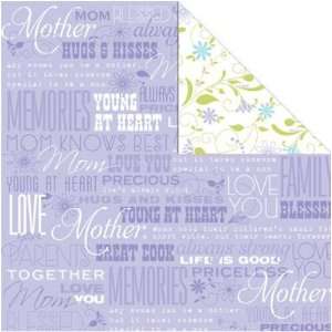  Family Matters: Mom 12 x 12 Double Sided Cardstock: Arts 