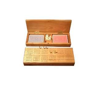  Cribbage box with Cards Toys & Games