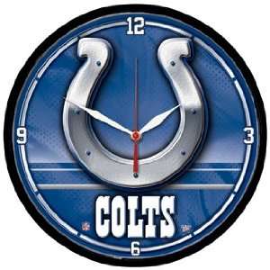  NFL Indianapolis Colts Team Logo Wall Clock *SALE* Sports 