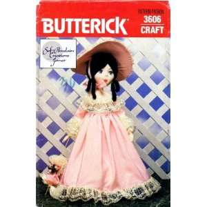 Butterick 3606 Sewing Pattern Crafts Sof Porcelain Doll 
