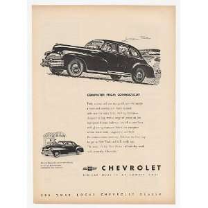  1947 Chevy Chevrolet Commuter from Connecticut Print Ad 