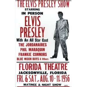  The Elvis Presley Show 14 X 22 Vintage Style Concert 
