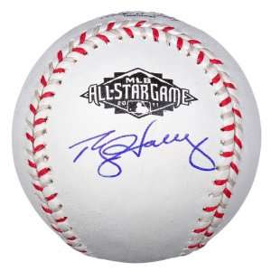  Roy Halladay Autographed 2011 All Star Game Baseball   GAI 