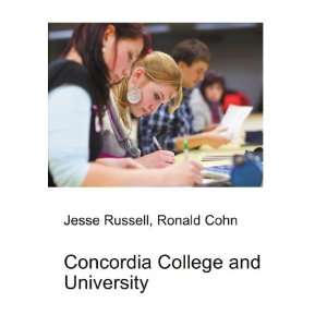  Concordia College and University Ronald Cohn Jesse 