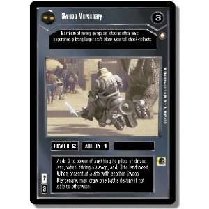  Star Wars CCG Special Edition Fixed Swoop Mercenary Toys & Games