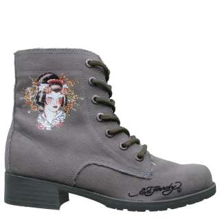 Ed Hardy Olive Raveen Womens Boots  