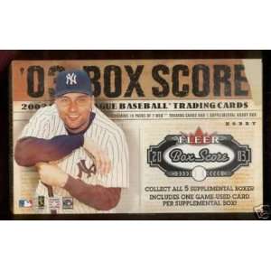    2003 Fleer Box Score Baseball SEALED HOBBY BOX: Sports & Outdoors